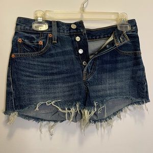 Levi’s Women’s Blue Denim Shorts